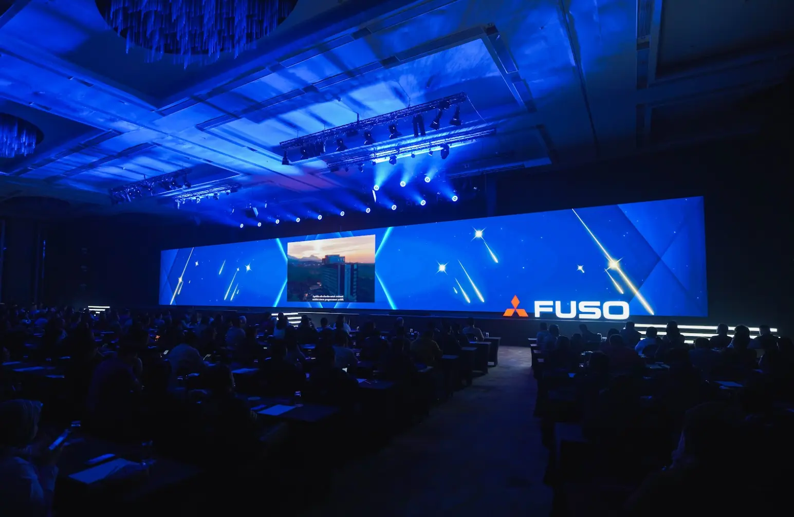 Mitsubishi Fuso and Mitsubishi Motors collaborate to organize an Dealer Annual Conference located in Bandung